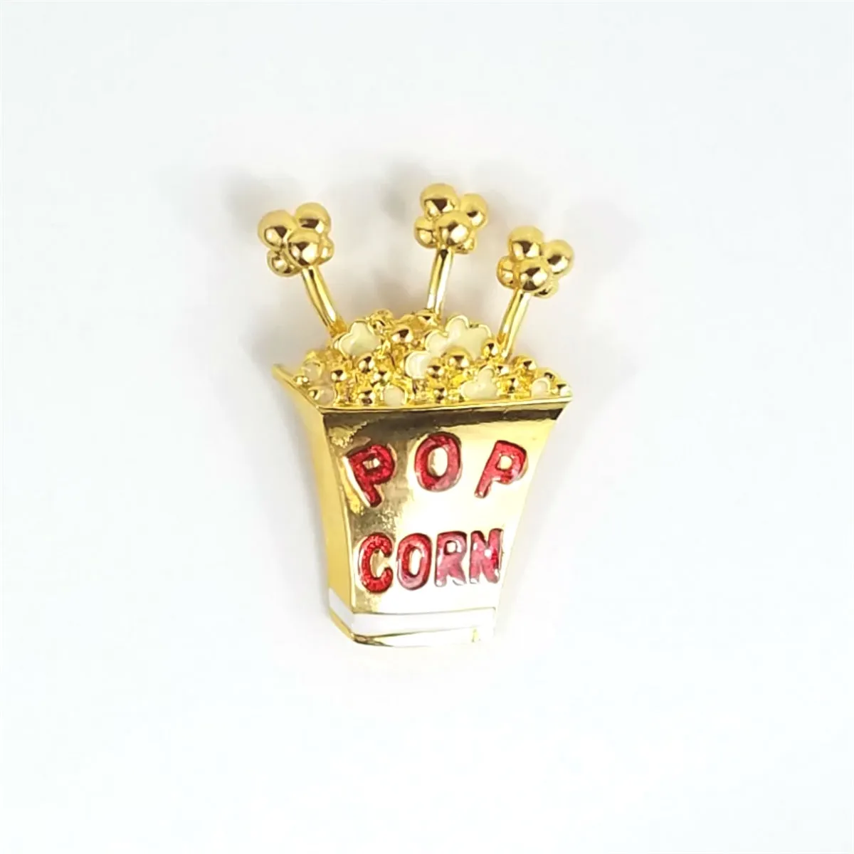 Popcorn Brooch