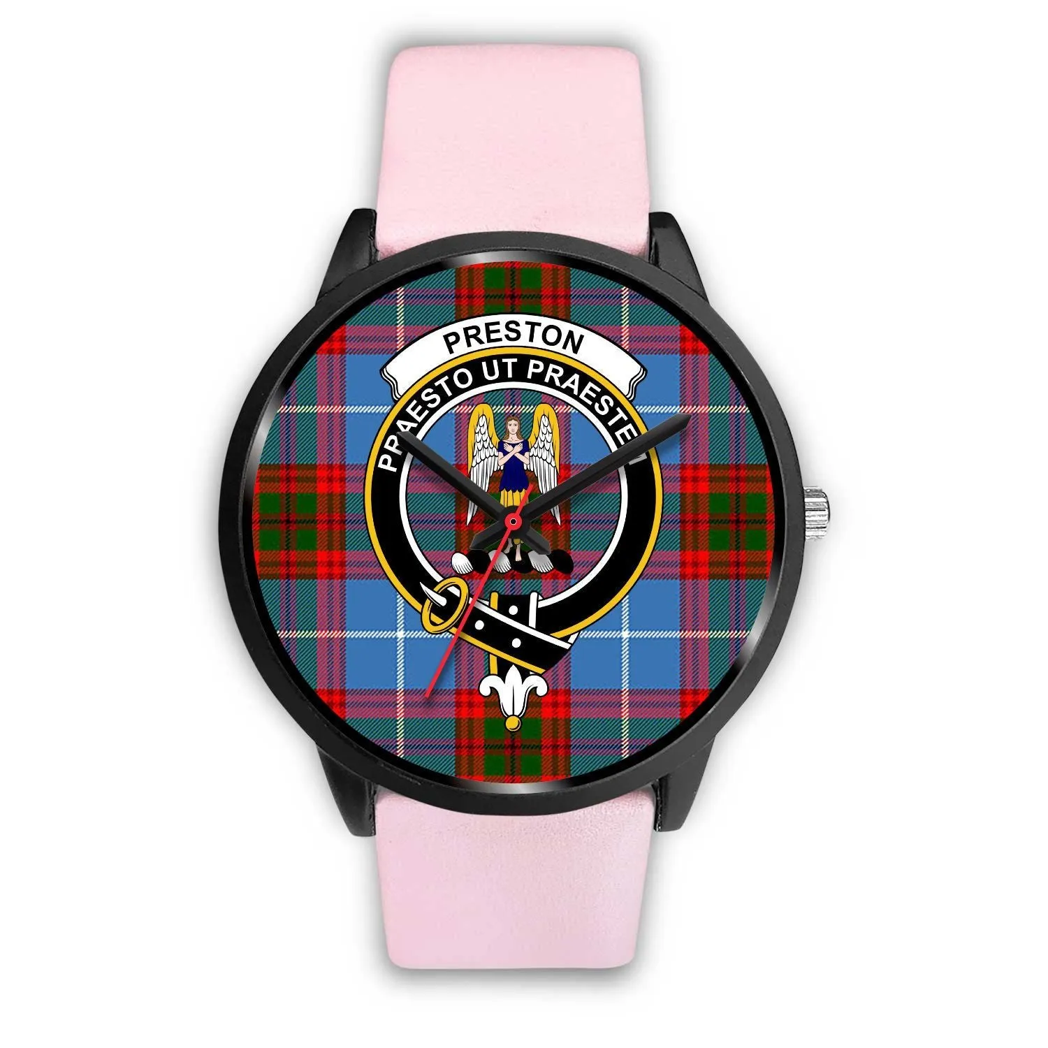 Preston Clan Badge Tartan Black Watch