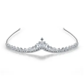 Pretty New Cubic Zirconia Wedding Tiaras for Bridal,Women Hair Jewelry T16E01