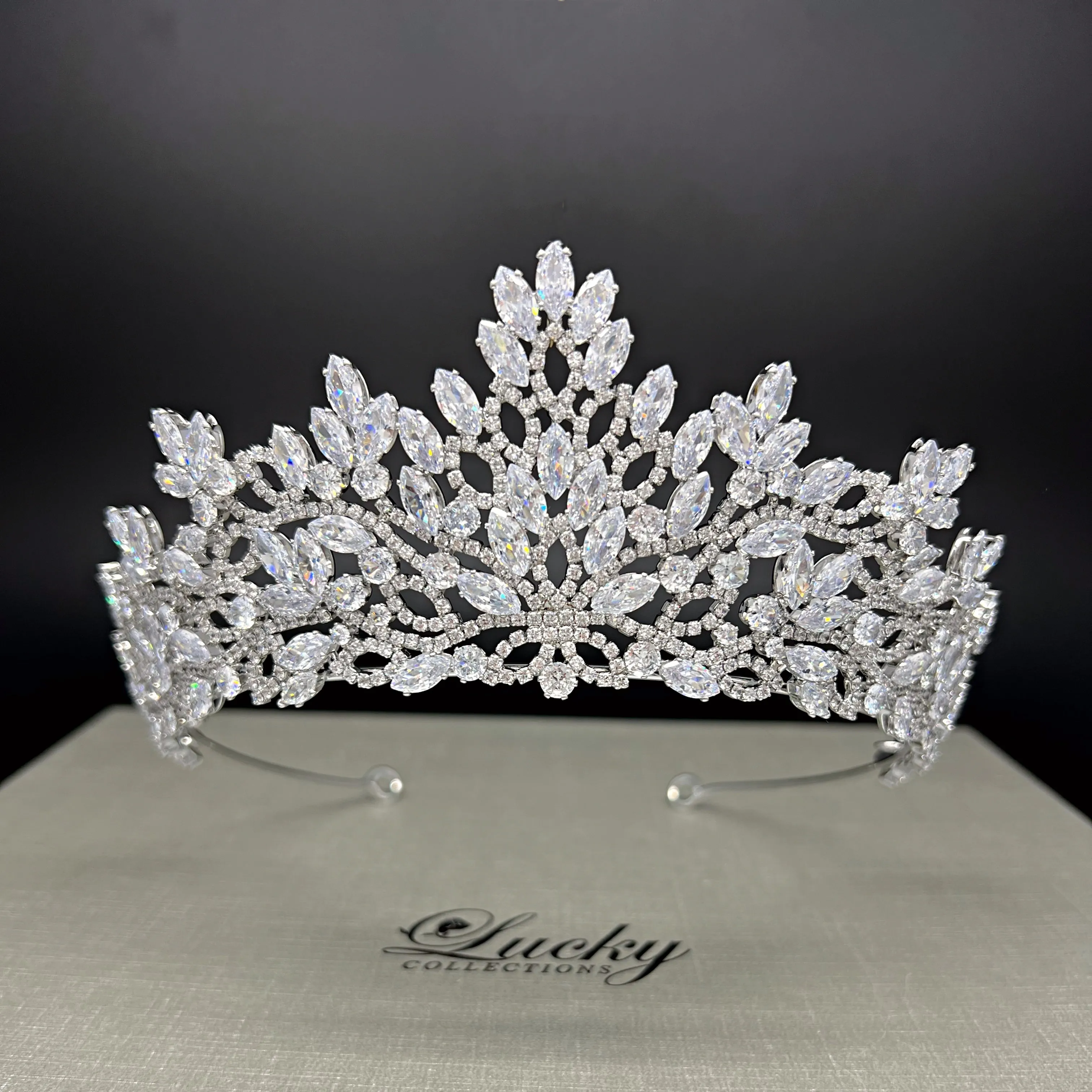 Quinceanera Crown Tiara, Corona Para Boda, Pageant Crown, Bridal Headpiece