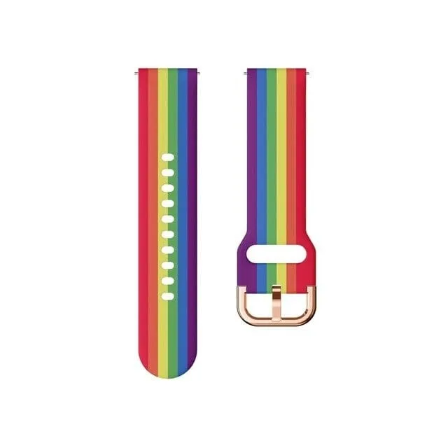 Rainbow Watch Straps compatible with the Samsung Galaxy Watch 7 (44mm)