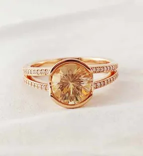 Remarkable Engagement Ring - Optional Wedding Band