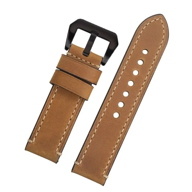 Retro Leather Straps Compatible with the MVMT Chrono 40mm, Element & Powerlane