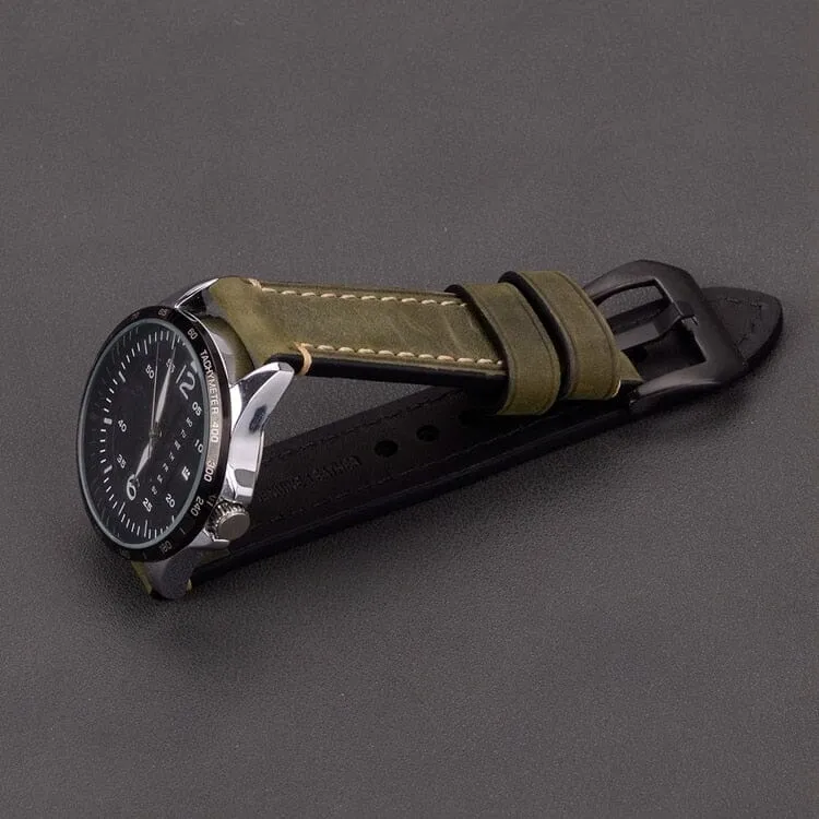 Retro Leather Straps Compatible with the MVMT Chrono 40mm, Element & Powerlane