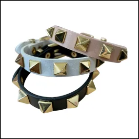 Rivet Bracelet - Black