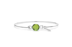 Signature Skinny Bracelet Peridot