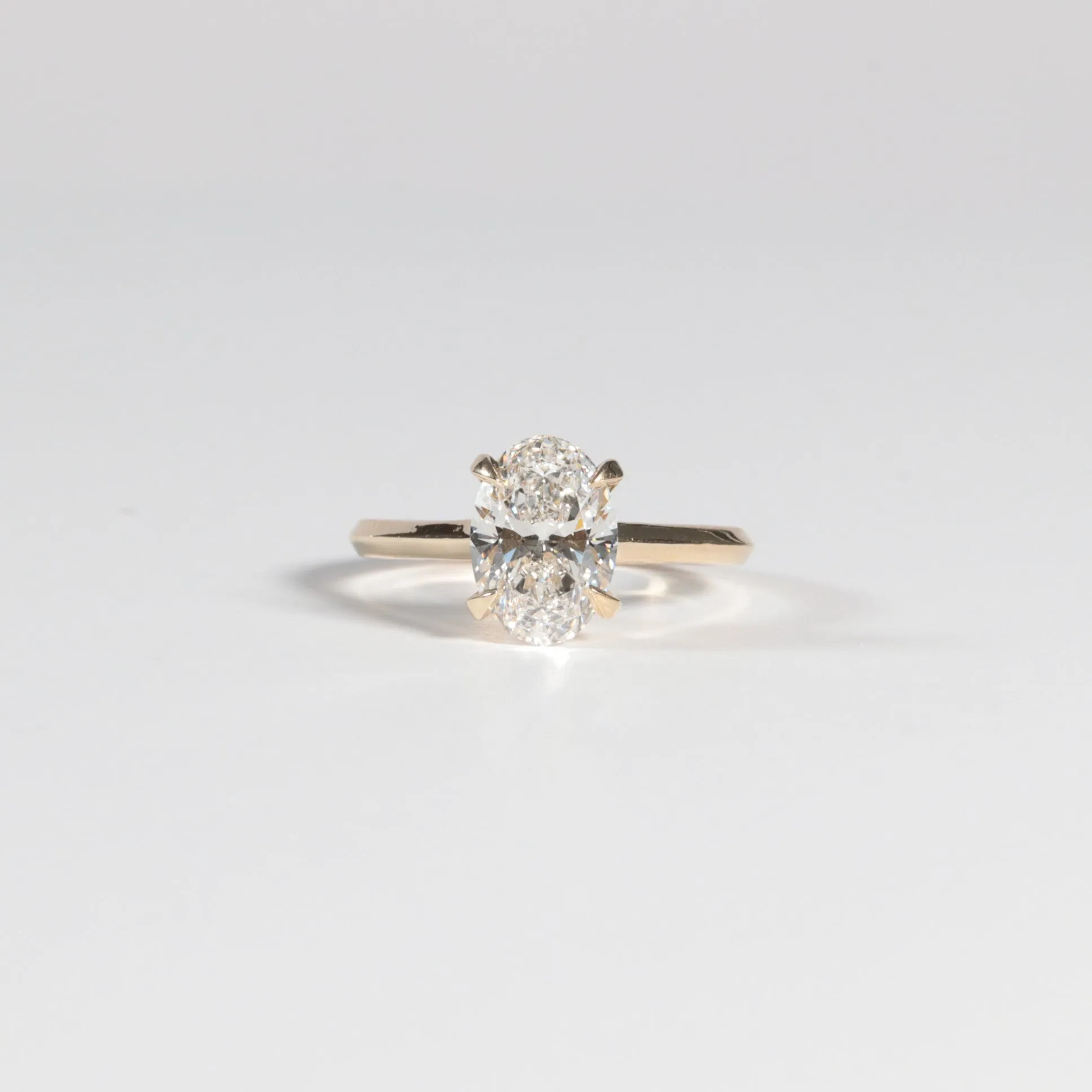 Signature Solitaire - Lab Grown Oval