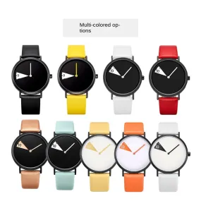 SK Creative Single Needle Personalized Watch Female Couple Quartz Waterproof Men's Watch