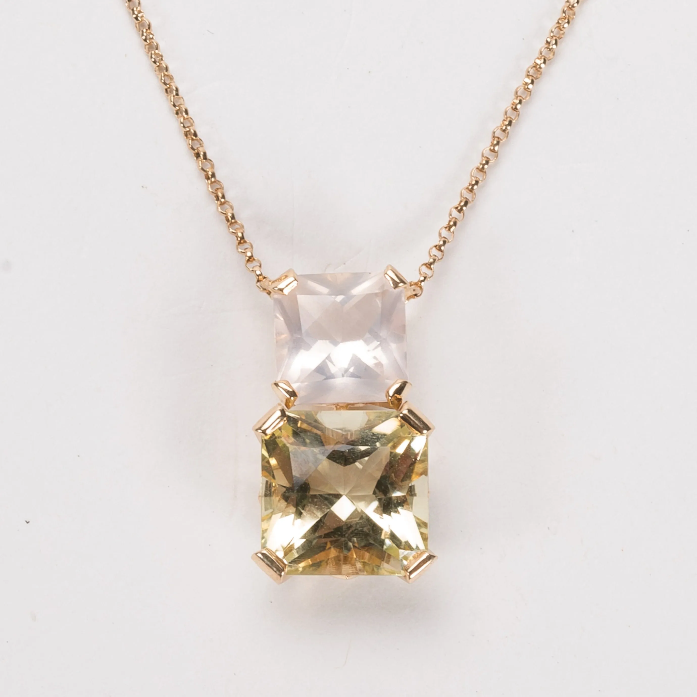 Sparkle Stargaze Asscher Necklace