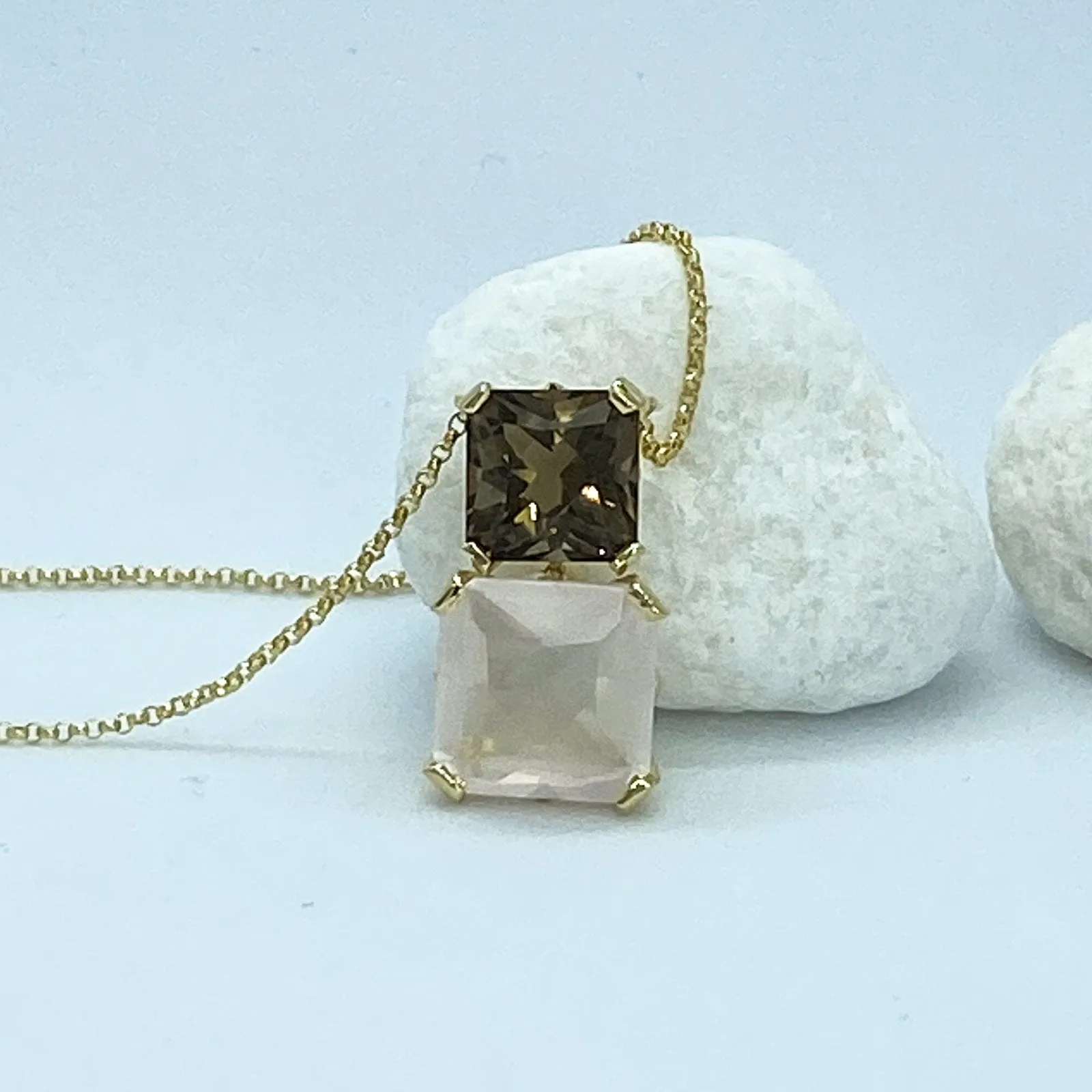 Sparkle Stargaze Asscher Necklace