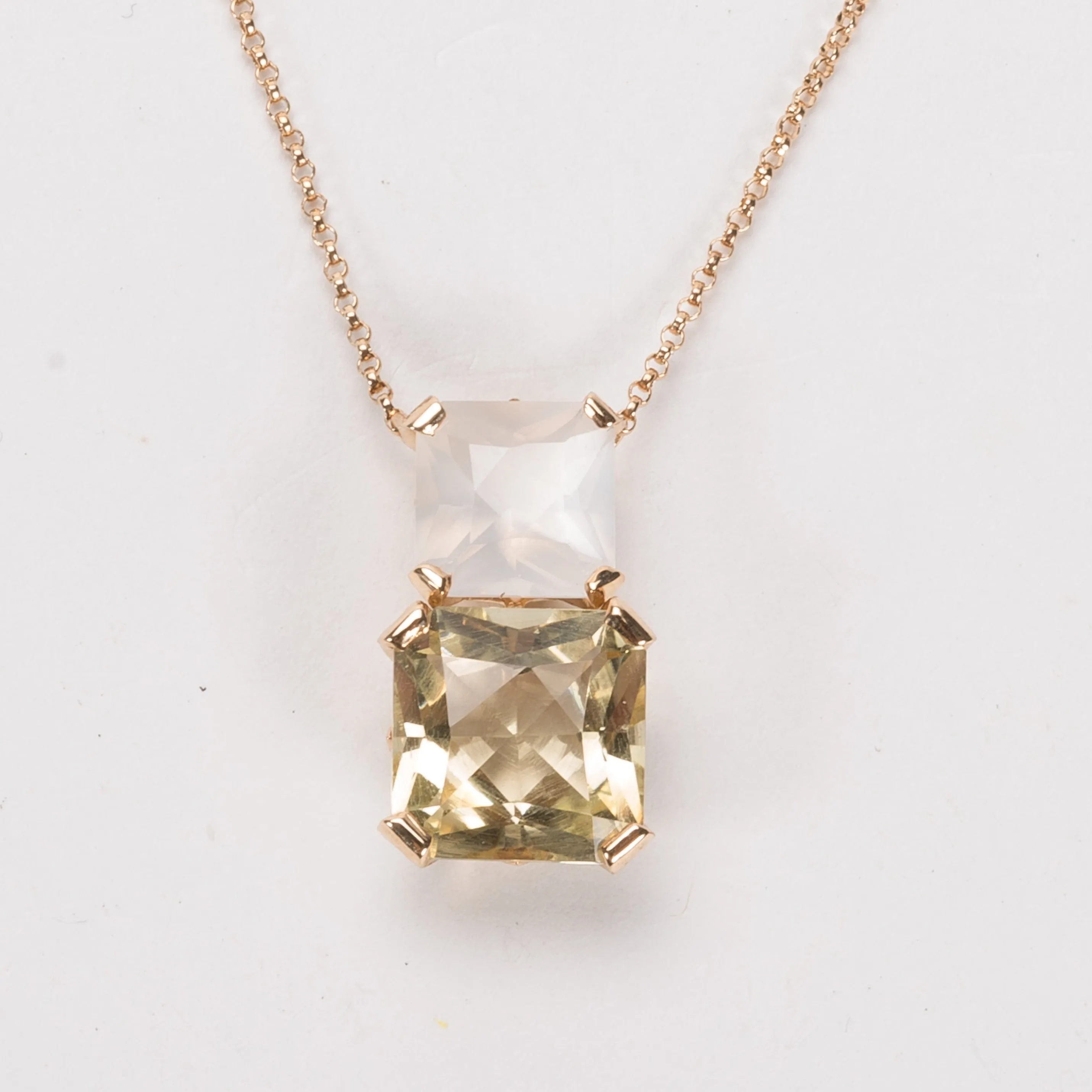 Sparkle Stargaze Asscher Necklace