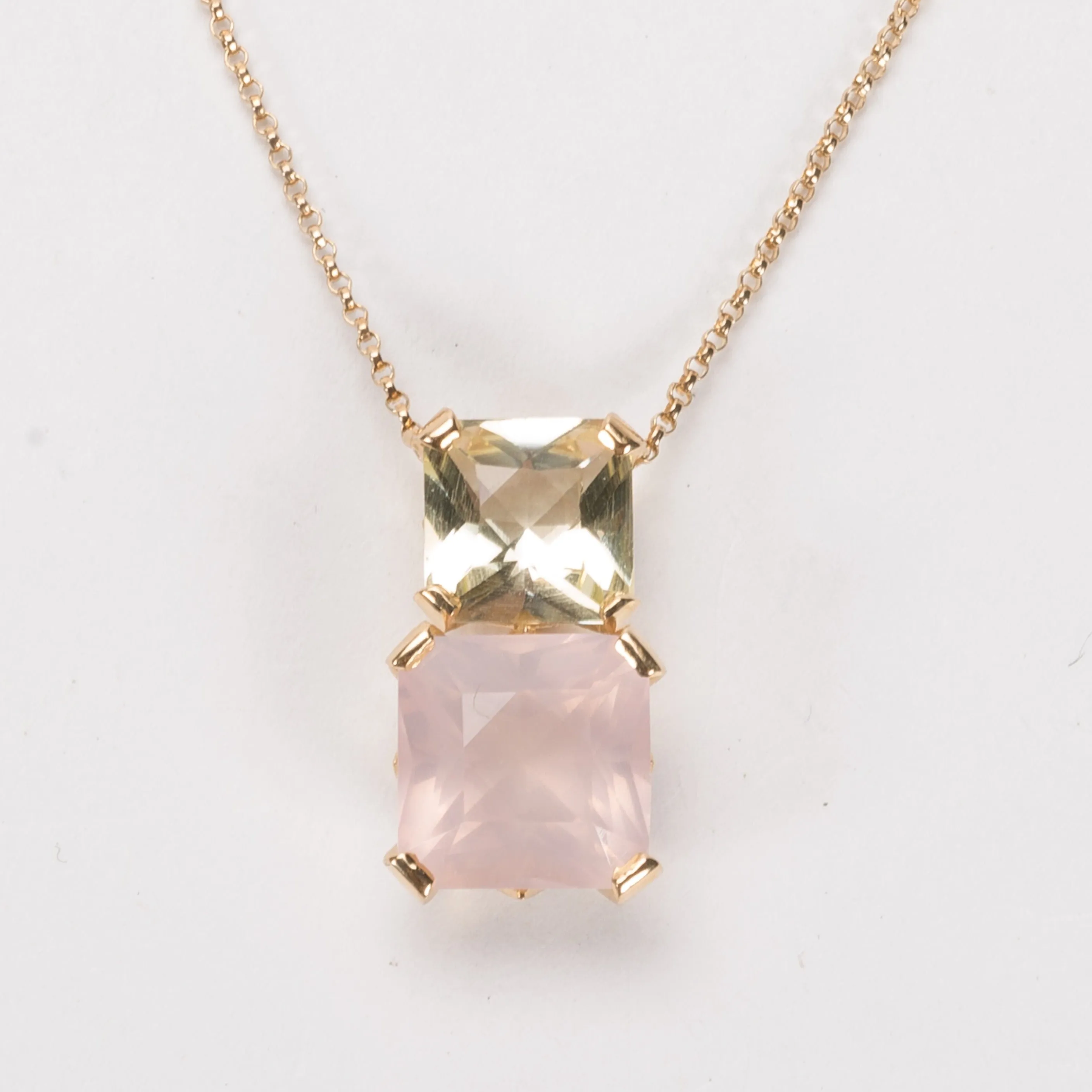 Sparkle Stargaze Asscher Necklace