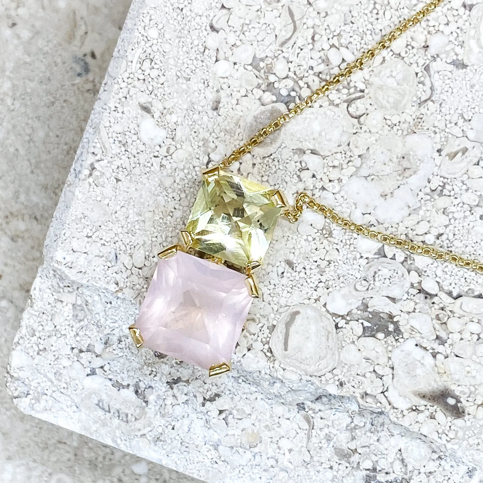 Sparkle Stargaze Asscher Necklace