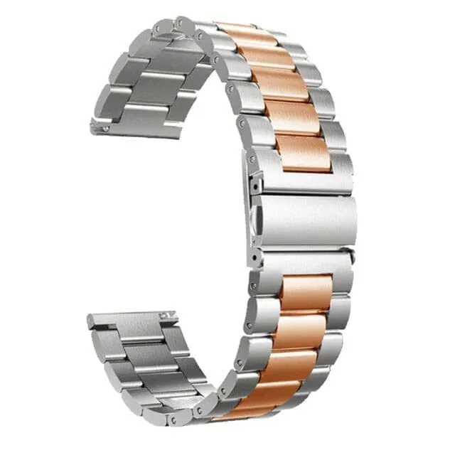 Stainless Steel Link Watch Strap Compatible with the Coros 20mm Range