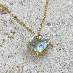 Stargaze Petite Asscher Necklace