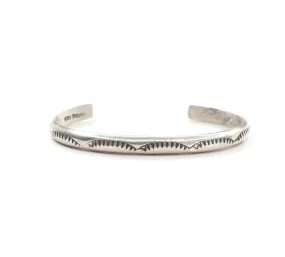 Tahe Stamped Cuff - Half Round - Baby