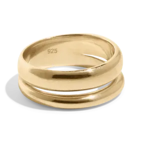 THE BOBBIE RING - Solid 14k gold