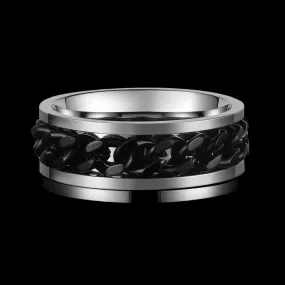 THE CHAIN RING. - BLACK