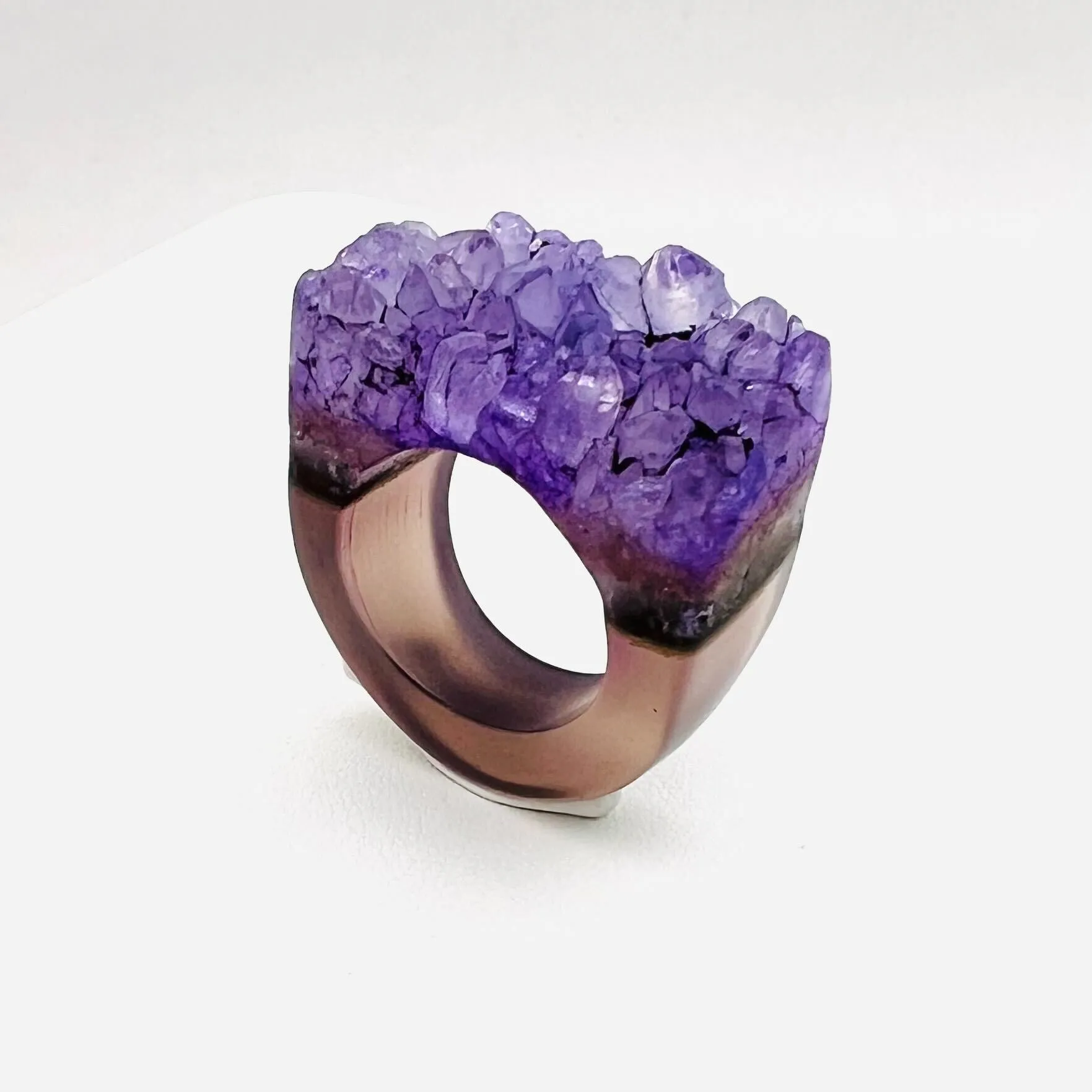 The Gemfire Ring - Violet Fire