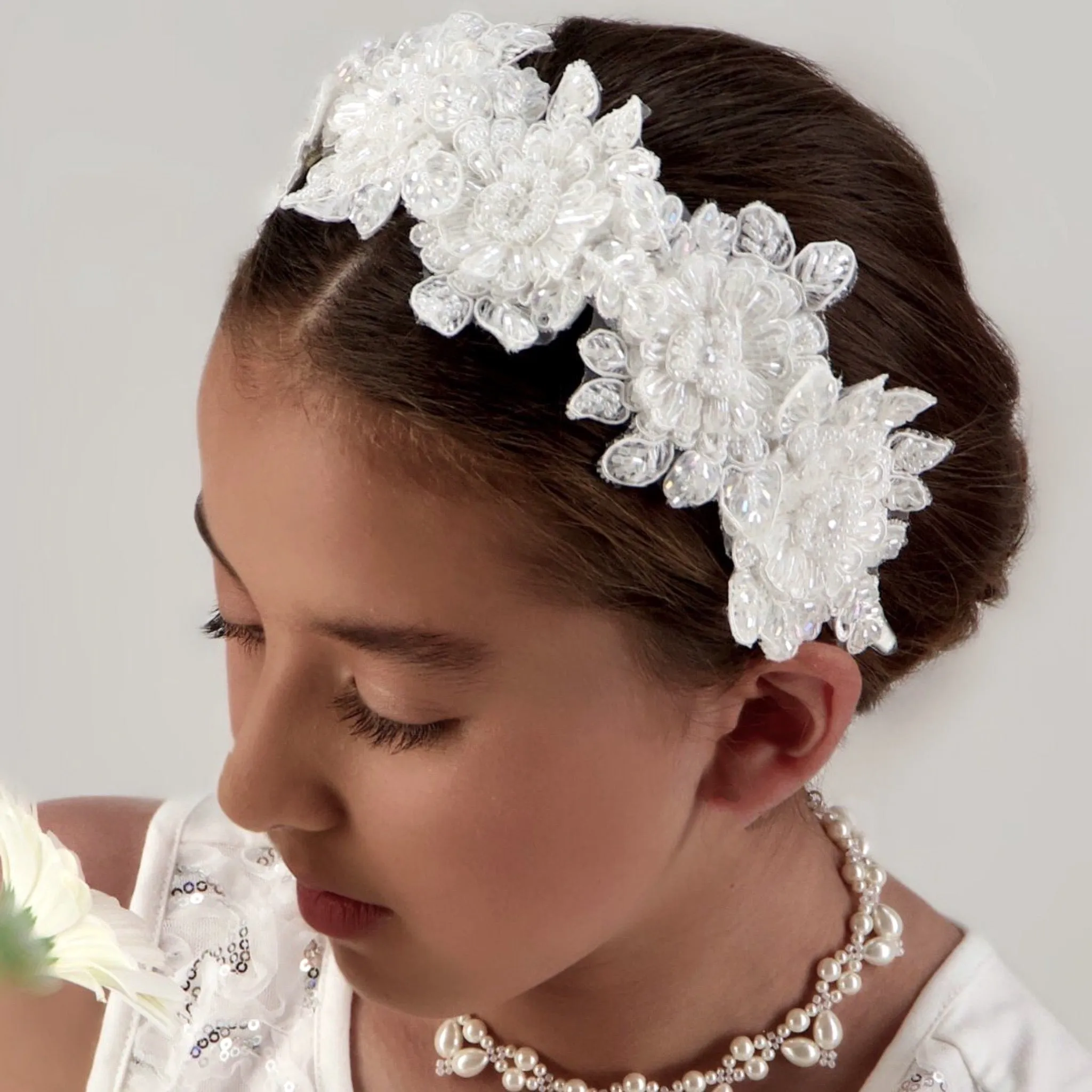 The Hadraniel Luxury Girls Flower Headband