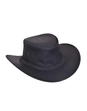 The Stockburn Leather Outback Hat