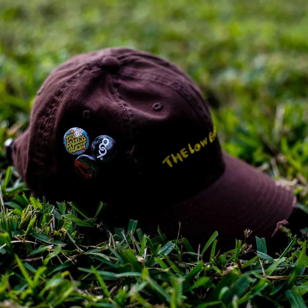 The Theory Distressed Vintage Hip Hop Hat Brown