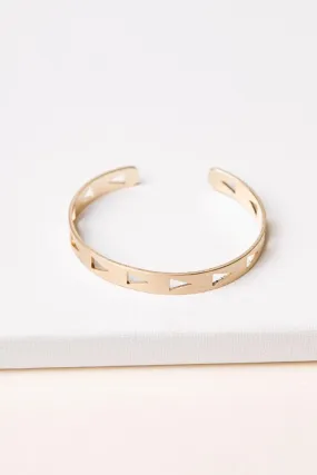 Triangle Cut Out Bracelet