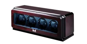 Volta Dark Ebony Rosewood Four Watch Winder