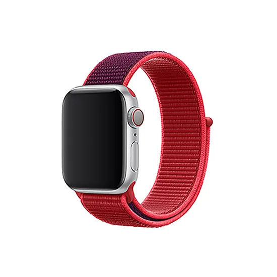 Woven Nylon Strap For Apple Watch-Pink Sand (42/44/45/49mm)