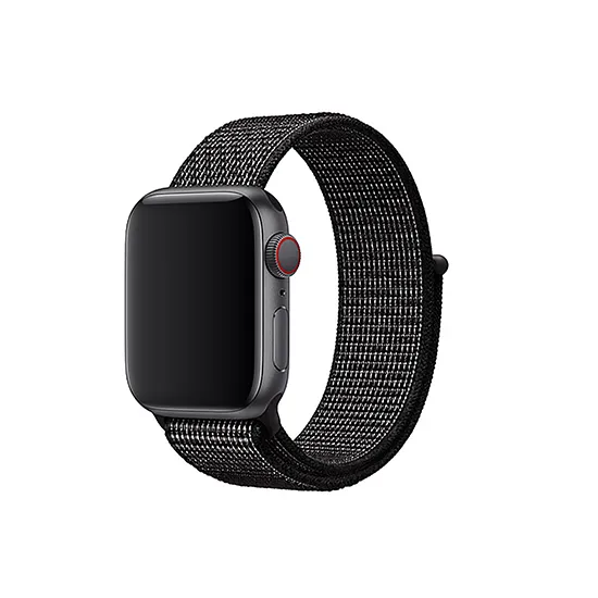 Woven Nylon Strap For Apple Watch-Pink Sand (42/44/45/49mm)